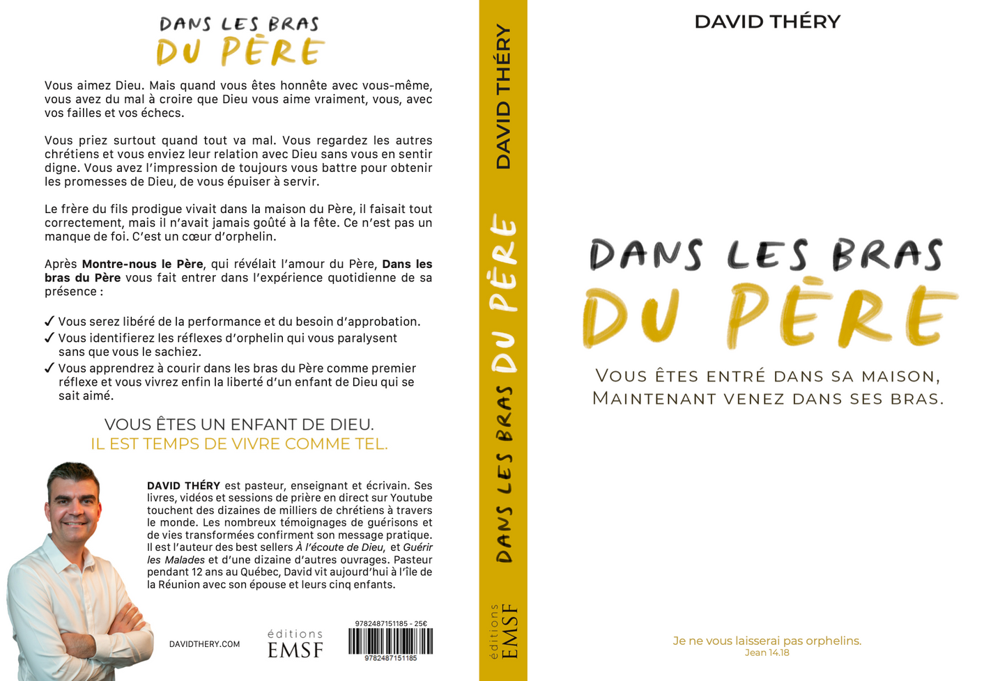 Dans les bras du Père- Livre
