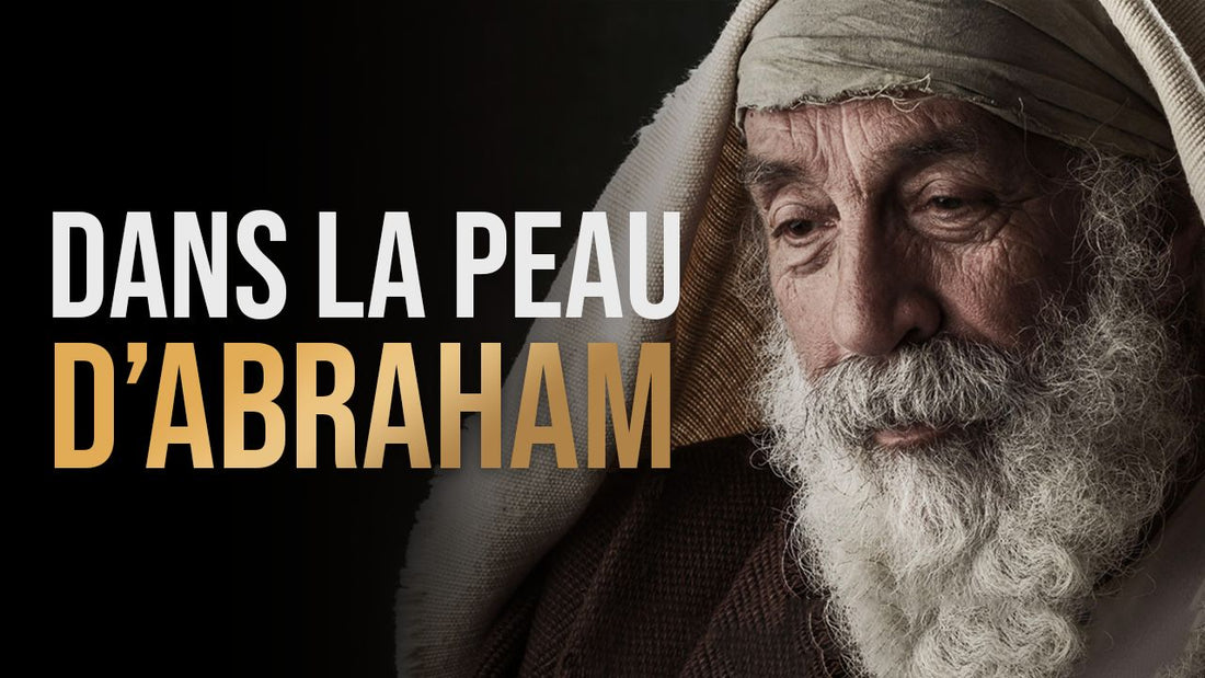 Vieil homme à la barbe blanche représentant Abraham, titre Dans la peau d'Abraham
